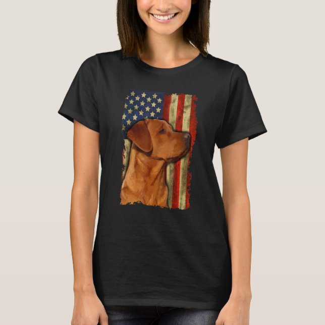 T-shirt Foxred Labrador Retriever (Devant)