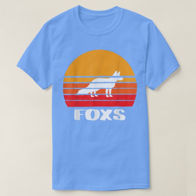 T-shirt FOXS Hommes Et Femmes (Design devant)