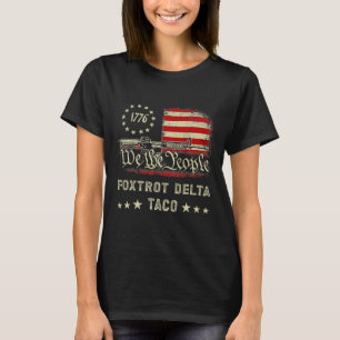 T-shirt Foxtrot Delta Taco Résiste 8647 Go Taco Men W