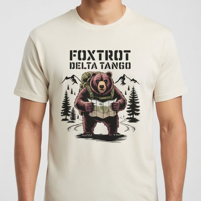 T-shirt Foxtrot Delta Tango (Créateur téléchargé)