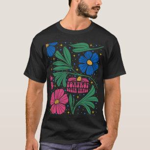 T-shirt Foxtrot Delta Tango Flower Boho