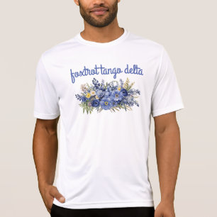 T-shirt Foxtrot Tango Delta Groovy Retro Amusant , foxtrot