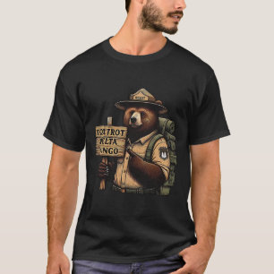 T-shirt Foxtrots Delta Tangos résiste à la forêt nationale