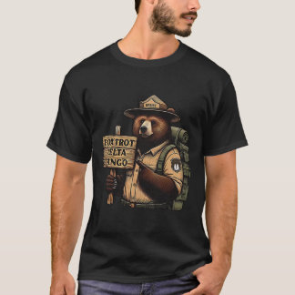 T-shirt Foxtrots Delta Tangos résiste à la forêt nationale