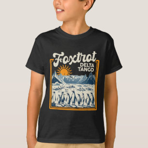 T-shirt Foxtrots Deltas Tangos Penguins Anti Trump 2
