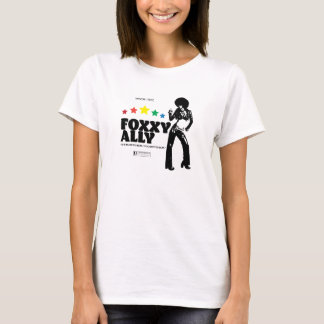 T-shirt Foxxy Ally (conception noire)
