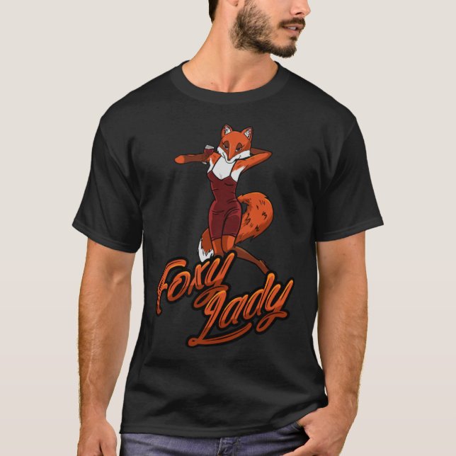T-shirt Foxy Lady (Devant)