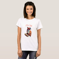 T-shirt Foxy Lady Cute et Funny
