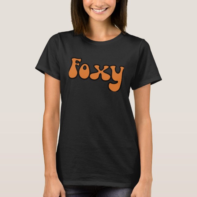T-shirt Foxy mignonne Fox Femme Foxy 2 (Devant)