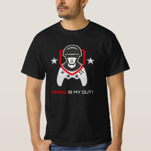 T-shirt FPS Gamer On Duty