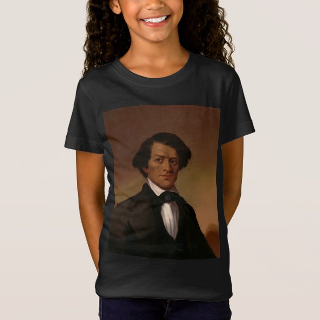 T-Shirt Fr3d3rick Bailey Douglass : Légende des droits civ (Devant)