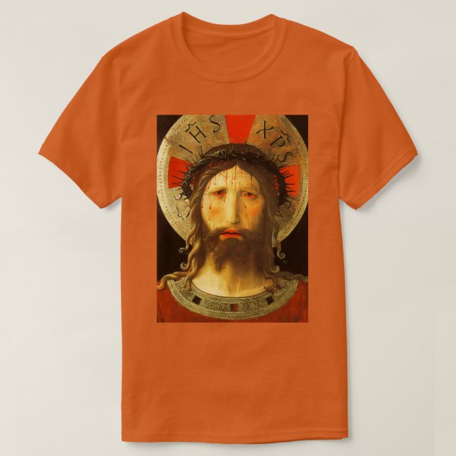 T-shirt Fra Angelico Guido di Pietro quotChrist couronné w (Design devant)