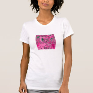 T-shirt Fractal 35, Dames Décontracté Scoop