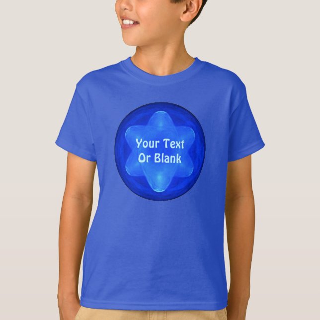 T-shirt Fractal Bluestar (Devant)