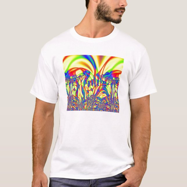T-shirt Fractale lumineuse (Devant)