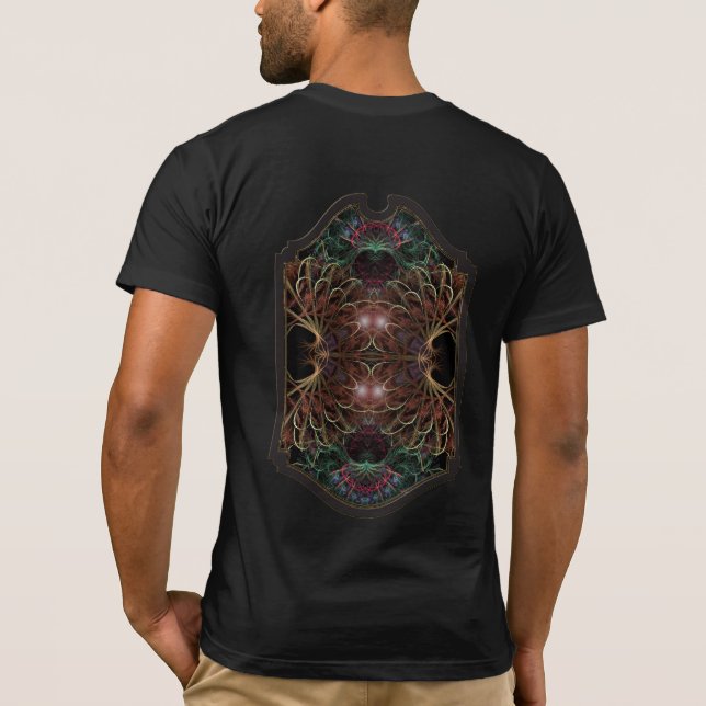 T-shirt fractaLwings (Dos)