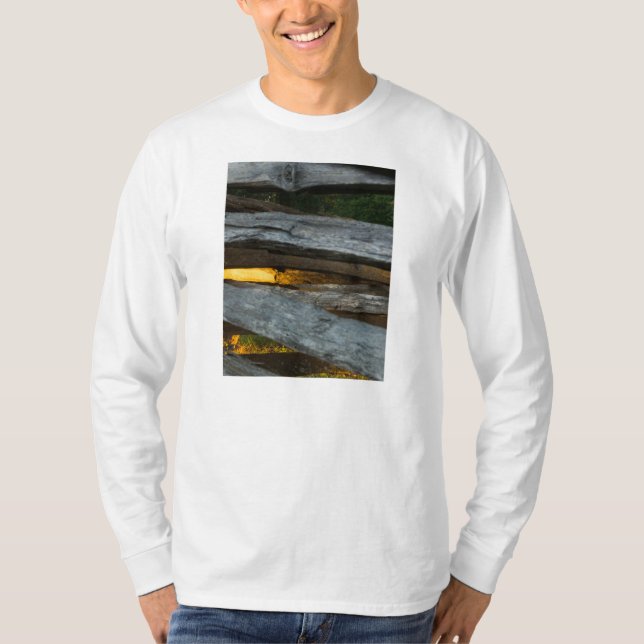 T-shirt Fractionner le rail Abstrait (Devant)