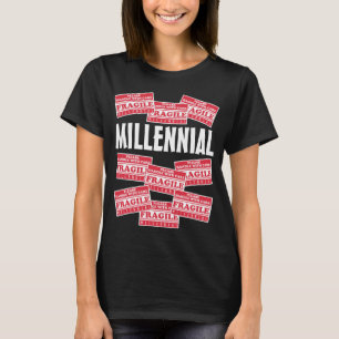 T-shirt Fragile Millénium, Manipuler Avec Soin