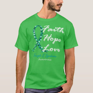 T-shirt Fragile X Syndrome Sensibilisation Foi Espoir Amou