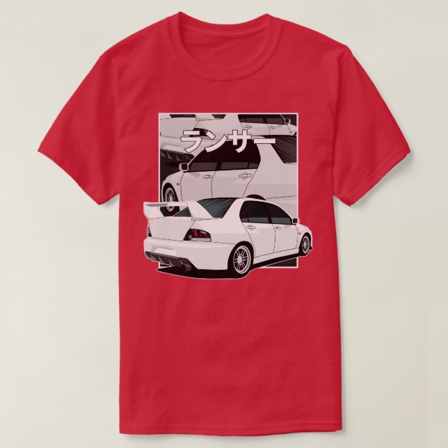 T-shirt Fragment Lancer Evo9 (Design devant)