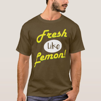 T-shirt Fraîche comme du citron