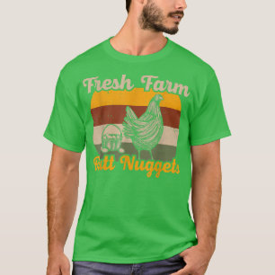 T-shirt Fraîche de la ferme Nuggets Ferme de poulet fermie
