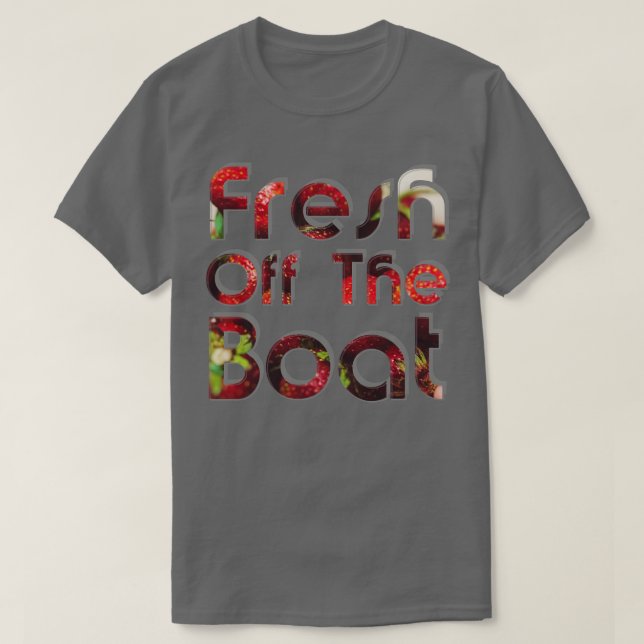 T-shirt Fraîche Du Bateau (Design devant)