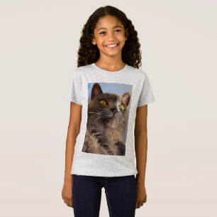 T-shirt frais de filles de Kitty