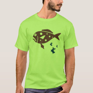 T-shirt frais de poissons
