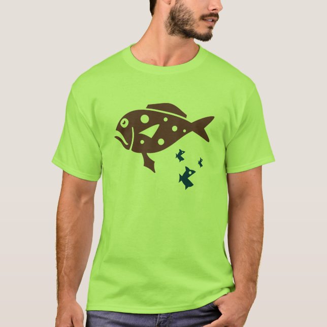 T-shirt frais de poissons (Devant)