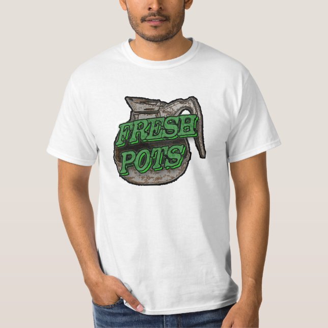 T-shirt frais de pots (Devant)