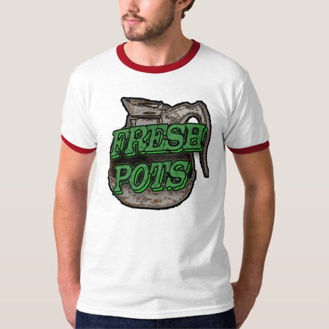 T-shirt frais de pots (Devant)