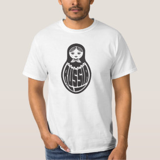 T-shirt frais de poupée de Matryoshka de Russe