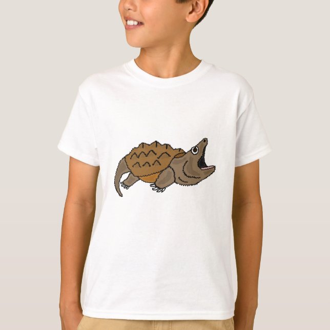 T-shirt frais de tortue de rupture d'ANNONCE (Devant)