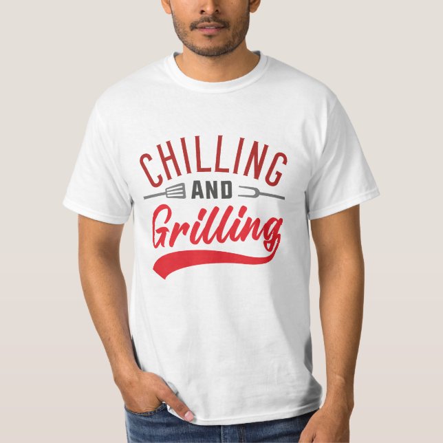 T-shirt Fraisage Et Grillage (Devant)