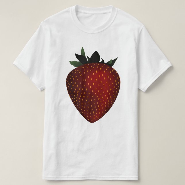 T-shirt fraise (Design devant)