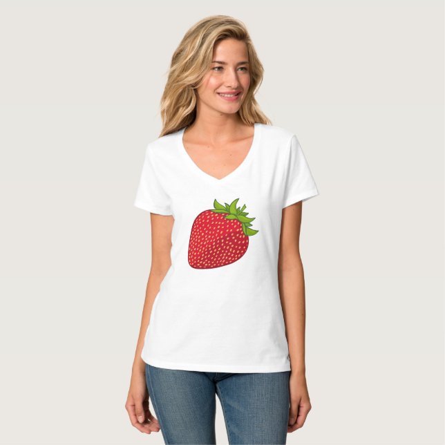 T-shirt Fraise (Devant entier)