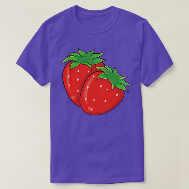 T-shirt Fraise (Design devant)