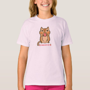 T-shirt fraise chipmunk