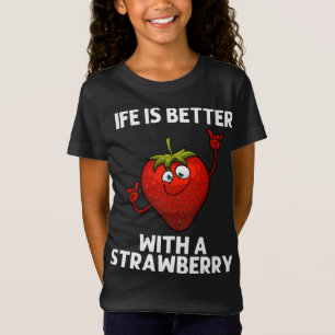 T-Shirt Fraise cool Pour Hommes Fruits Fruit Fraises B
