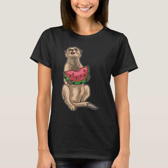 T-shirt Fraise de Meerkat (Devant)