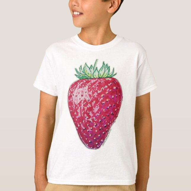 T-shirt Fraise Debout (Devant)
