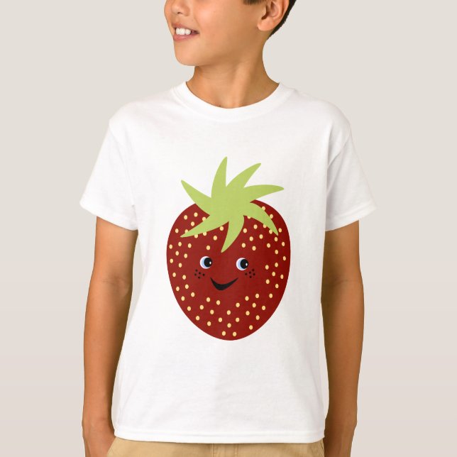 T-shirt Fraise douce (Devant)