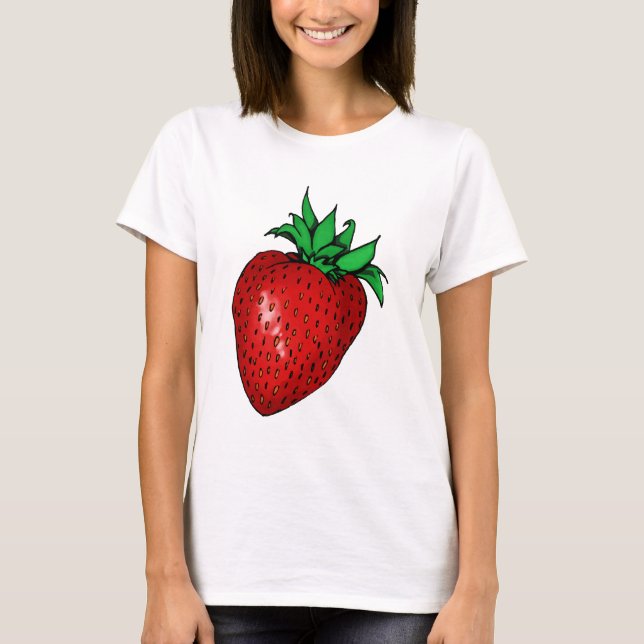 T-shirt Fraise douce (Devant)