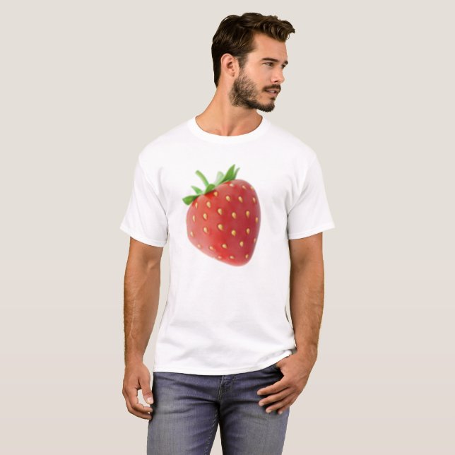 T-shirt Fraise - Emoji (Devant entier)