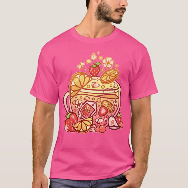 T-shirt Fraise étincelante Lemonade Tee (Devant)