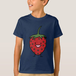 T-shirt Fraise heureuse