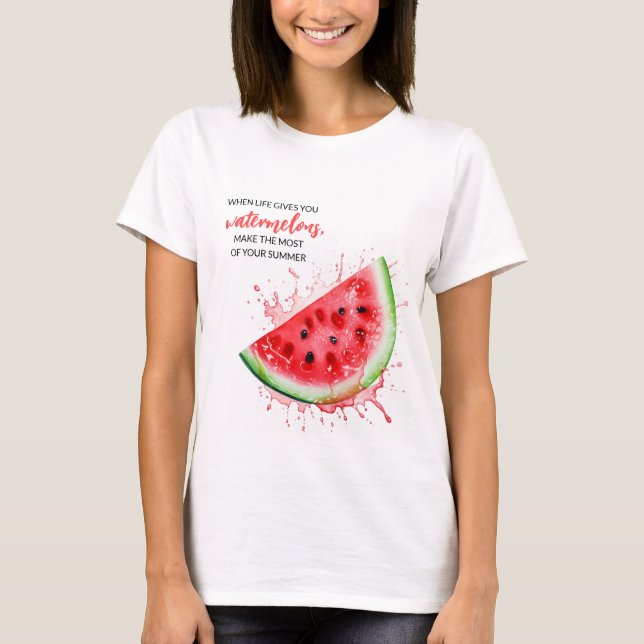 T-shirt Fraise juteuse tendance Design été Motivationnel (Devant)