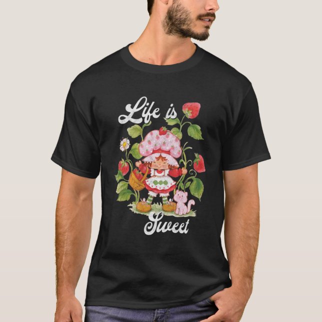 T-shirt Fraise Shortcake Life Is Sweet Berry Garden (Devant)