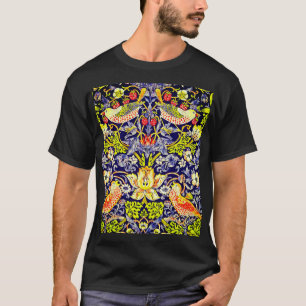 T-shirt Fraise Thief Oiseaux William Morris
